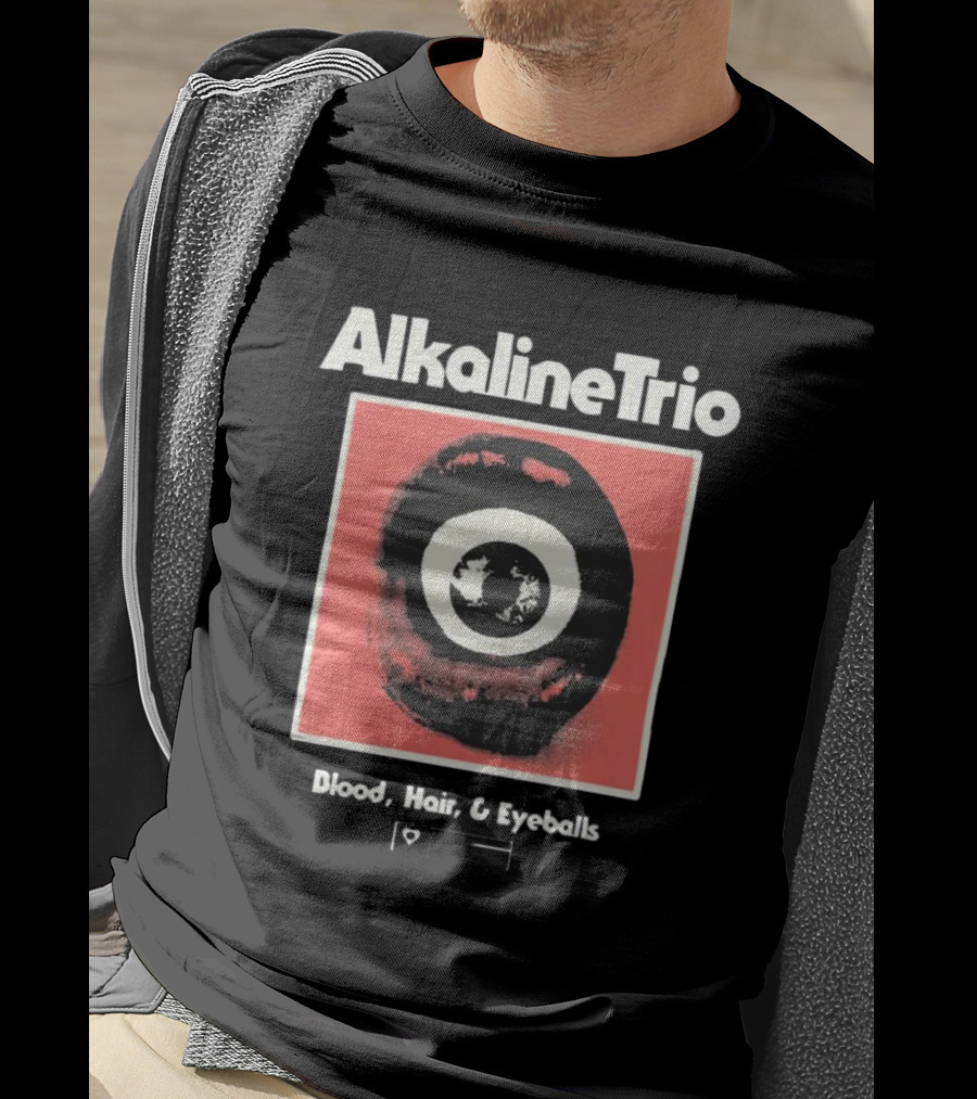 Alkaline Trio Blood Eye Lips Iconic T-Shirt