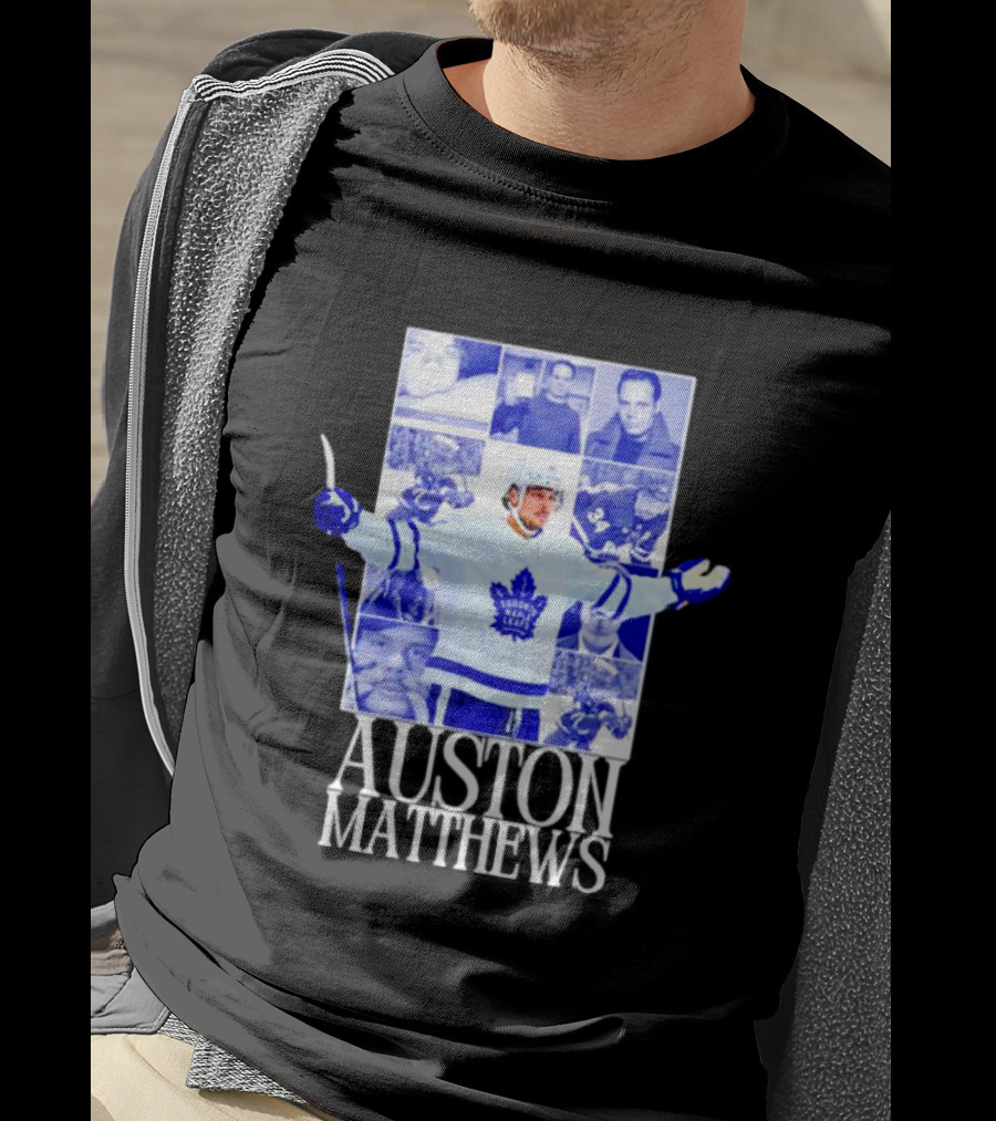 Auston Matthews Toronto Maple Leafs Eras Tour T-Shirt