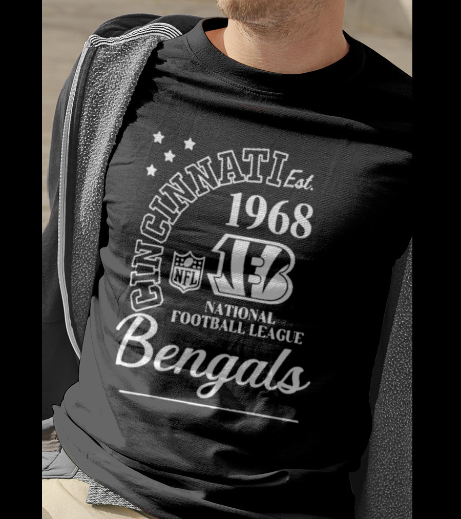 Cincinnati Bengals Starter NFL Est 1968 Arch T-Shirt