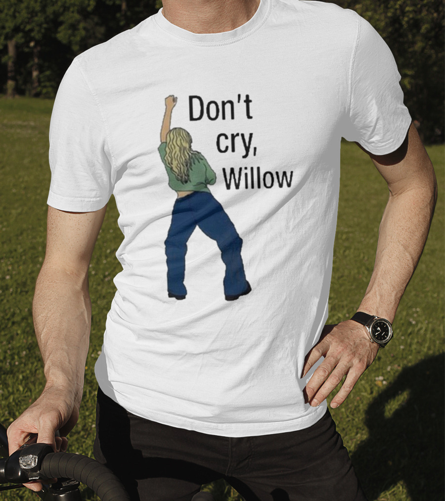 Don't Cry Willow Woman Dancing Back View T-Shirt