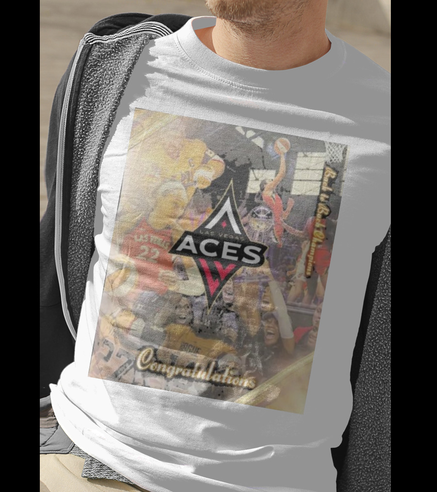 Las Vegas Aces Congratulations Raise The Stakes Basketball T-Shirt