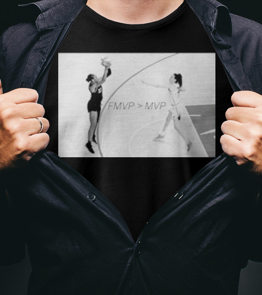 A’ja Wilson FMVP > MVP Basketball T-Shirt