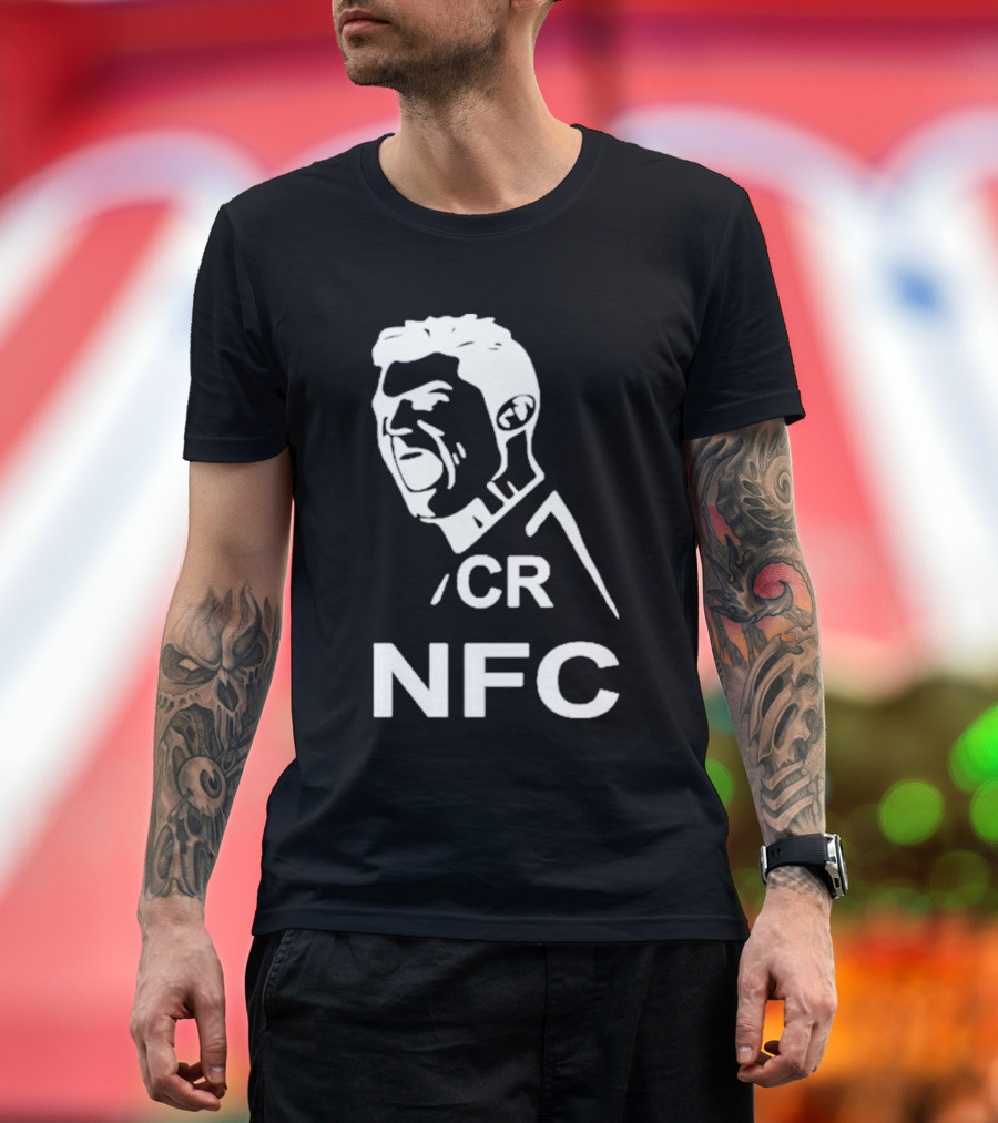 Al Nassr CR NFC Football Icon Celebratory Expression T-Shirt