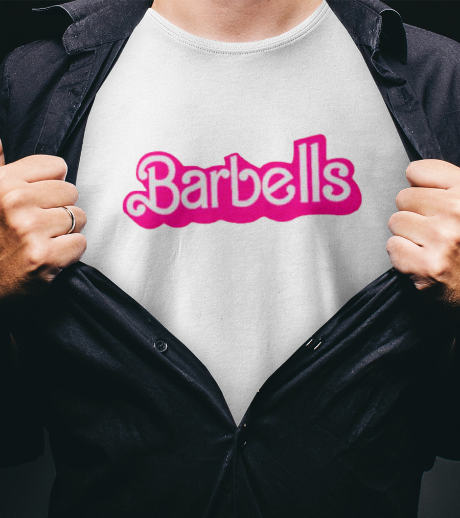 Barbells Barbie Vintage Gym Fitness T-Shirt