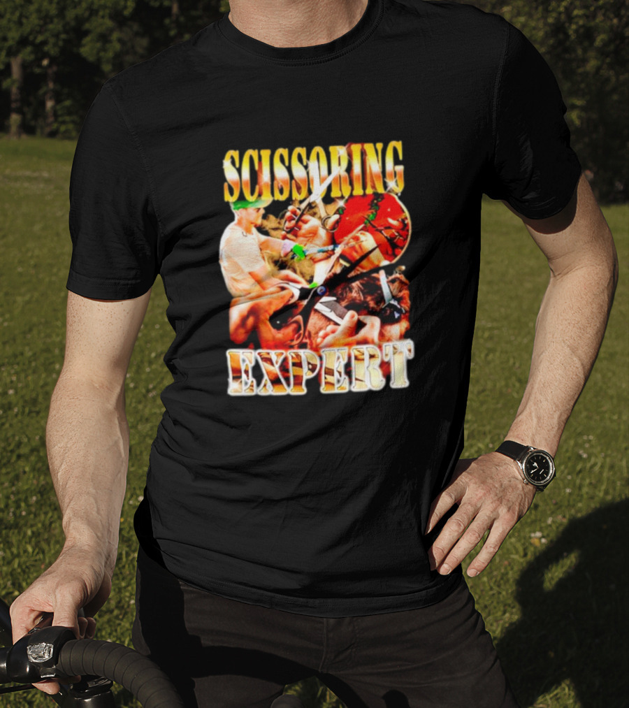 Scissoring Expert Hair Style Mastery T-Shirt