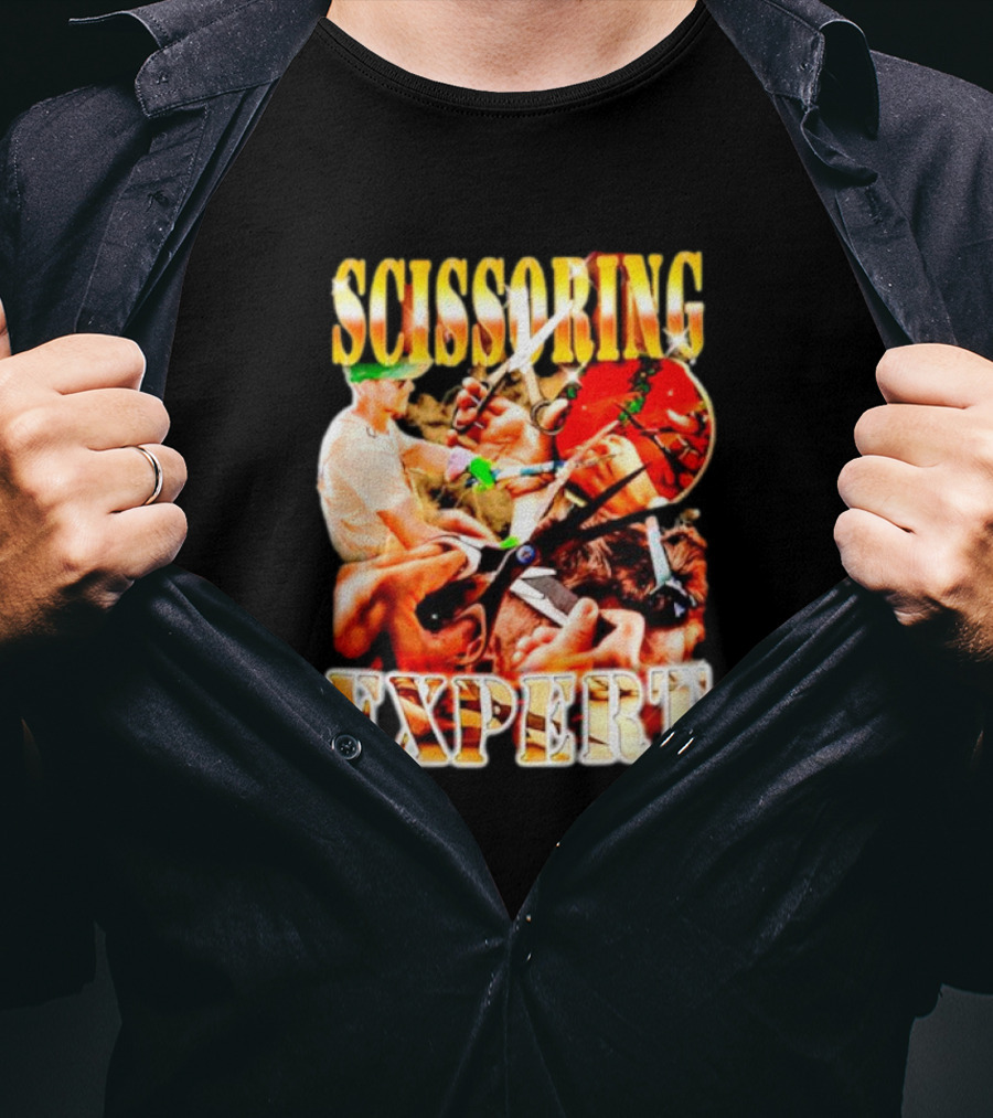 Scissoring Expert Hair Style Mastery T-Shirt