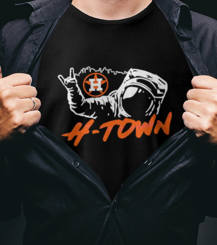 Houston Astros Baseball H-Town T-Shirt