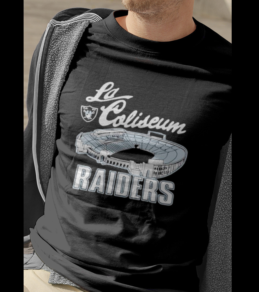 Los Angeles Memorial Coliseum Raiders Stadium T-Shirt