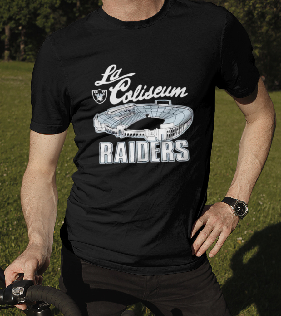 Los Angeles Memorial Coliseum Raiders Stadium T-Shirt