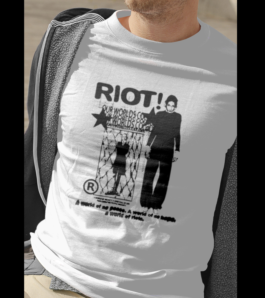 RIOT Our Worlds Could No Peace No Hope T-Shirt