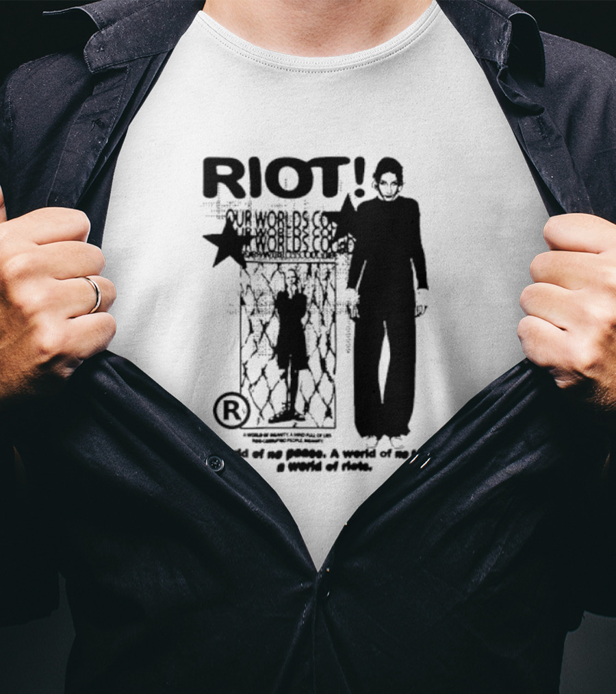 RIOT Our Worlds Could No Peace No Hope T-Shirt