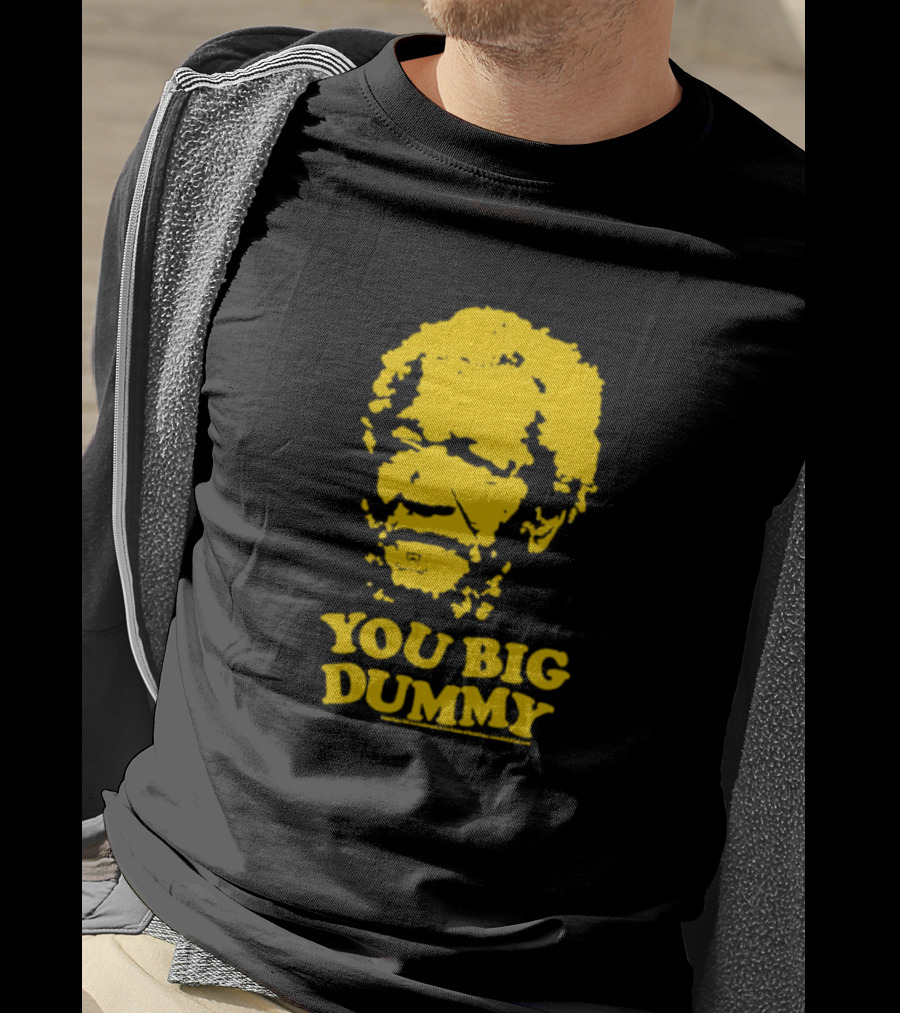 Sanford And Son You Big Dummy Iconic Catchphrase Yellow T-Shirt