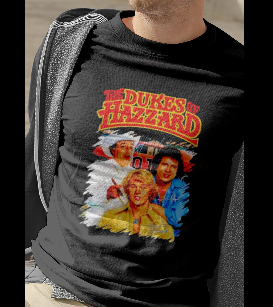 The Dukes Of Hazzard 01 Cast Signature T-Shirt