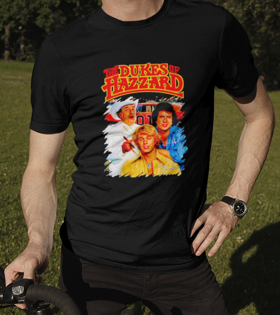 The Dukes Of Hazzard 01 Cast Signature T-Shirt