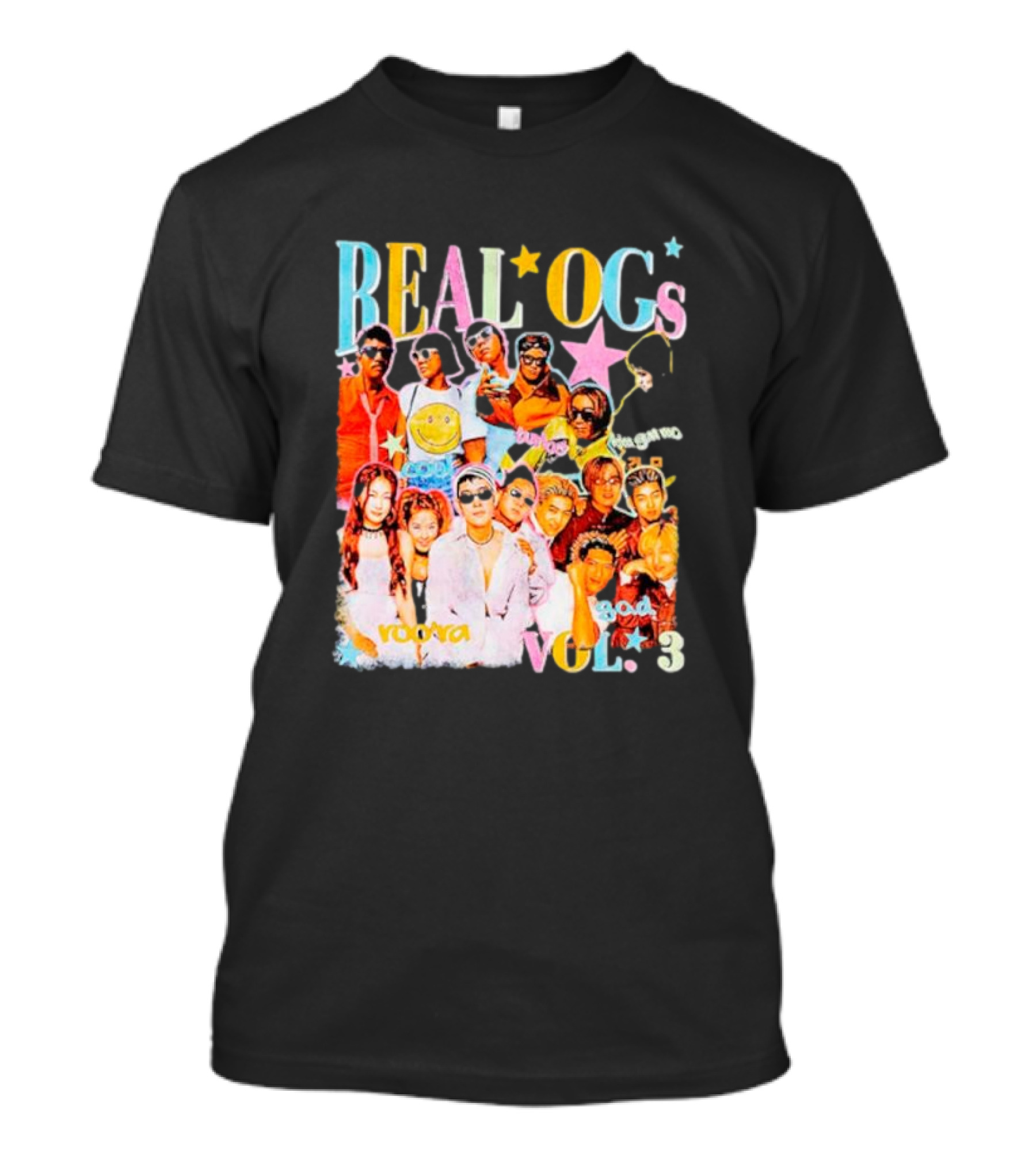 REAL OGs Vol. 3 Vintage Throwback Iconic Characters And Stars T-Shirt
