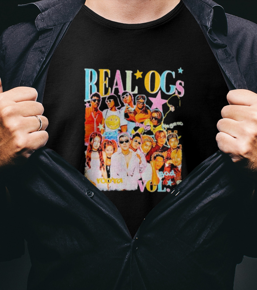 REAL OGs Vol. 3 Vintage Throwback Iconic Characters And Stars T-Shirt