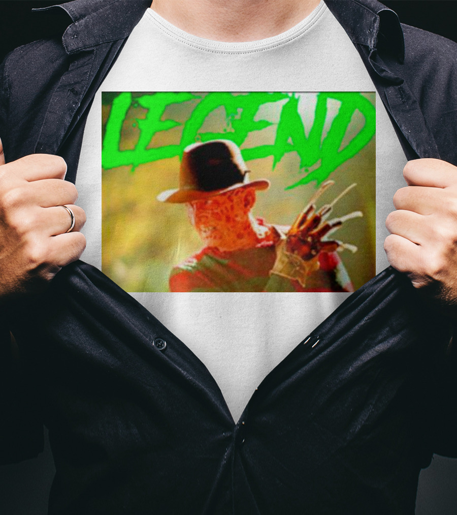 Freddy Krueger Legend Spooky Legends T-Shirt