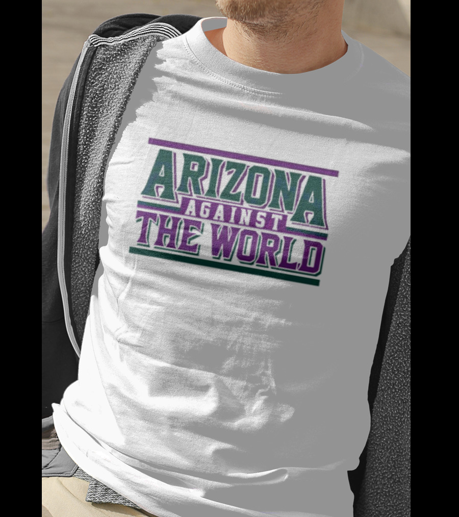 Arizona Against The World Vintage Style Retro T-Shirt