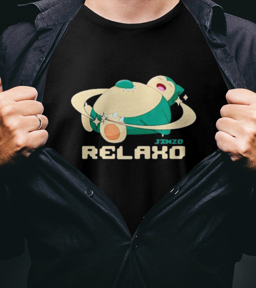 Day Dreamer Jinzo Relaxo Pokemon Snorlax T-Shirt