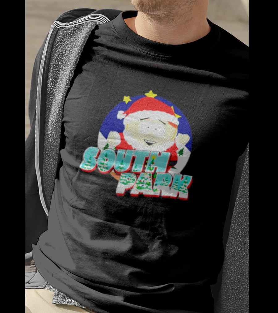 South Park Cartman Santa Christmas Character Christmas T-Shirt