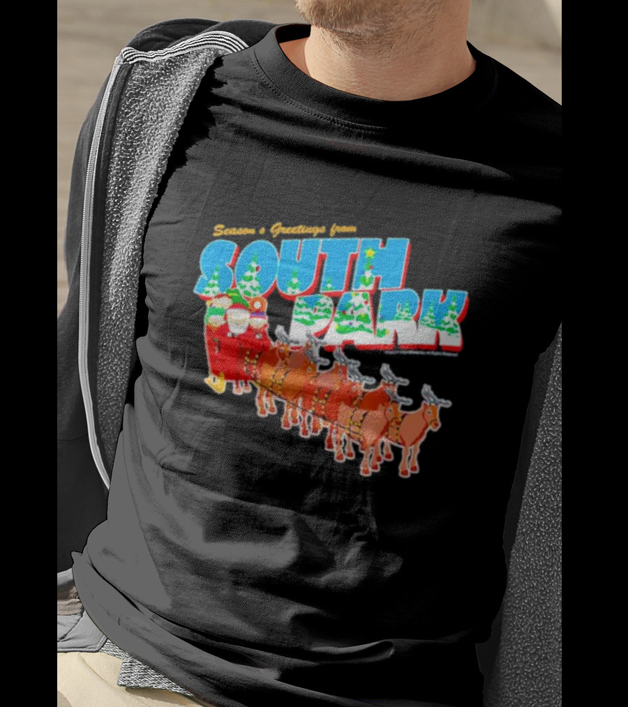Season's Greetings From South Park Christmas Reindeer T-Shirt