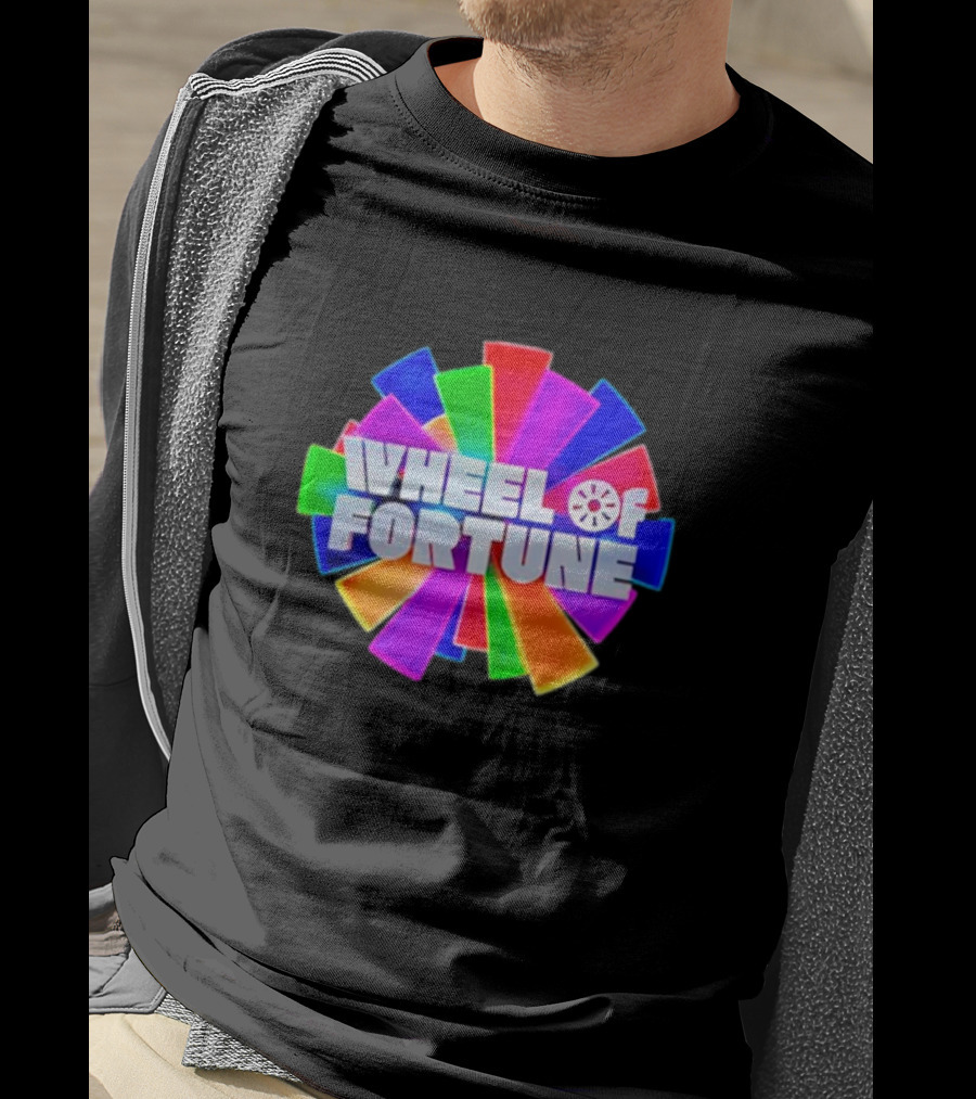 Wheel Of Fortune Colorful Iconic T-Shirt