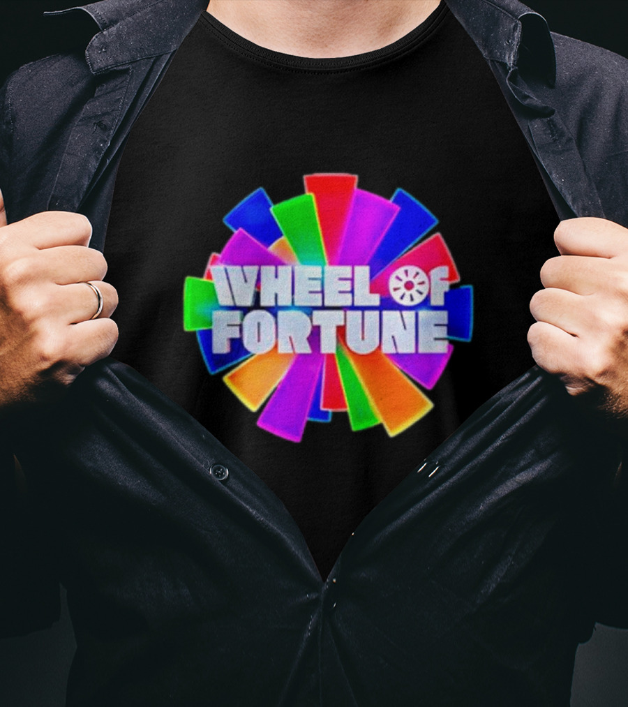 Wheel Of Fortune Colorful Iconic T-Shirt