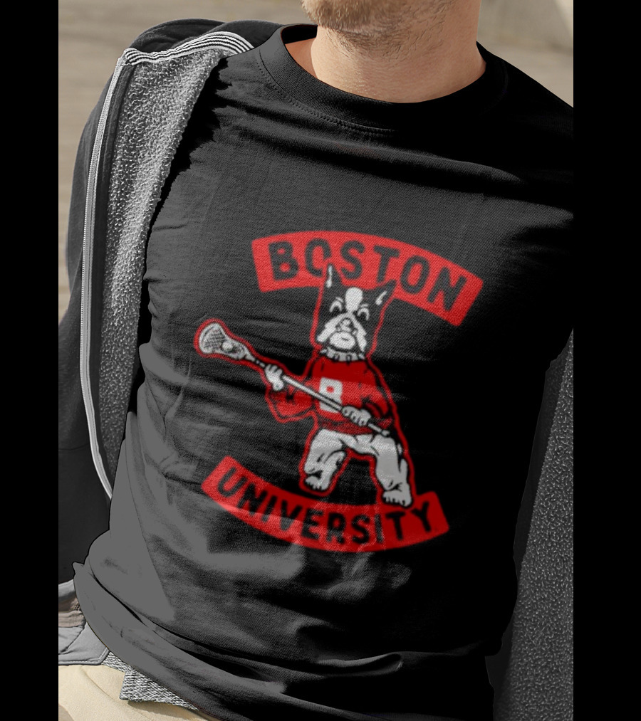 Boston University Terriers Lacrosse Vintage T-Shirt