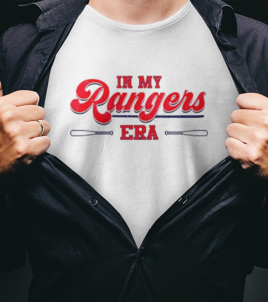 In My Rangers Era Baseball Team Legacy T-Shirt