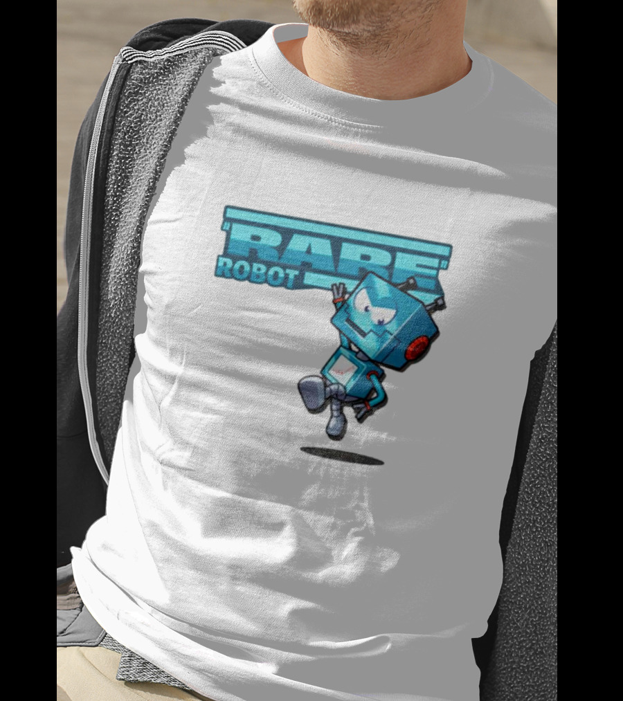 Rare Robot Character T-Shirt