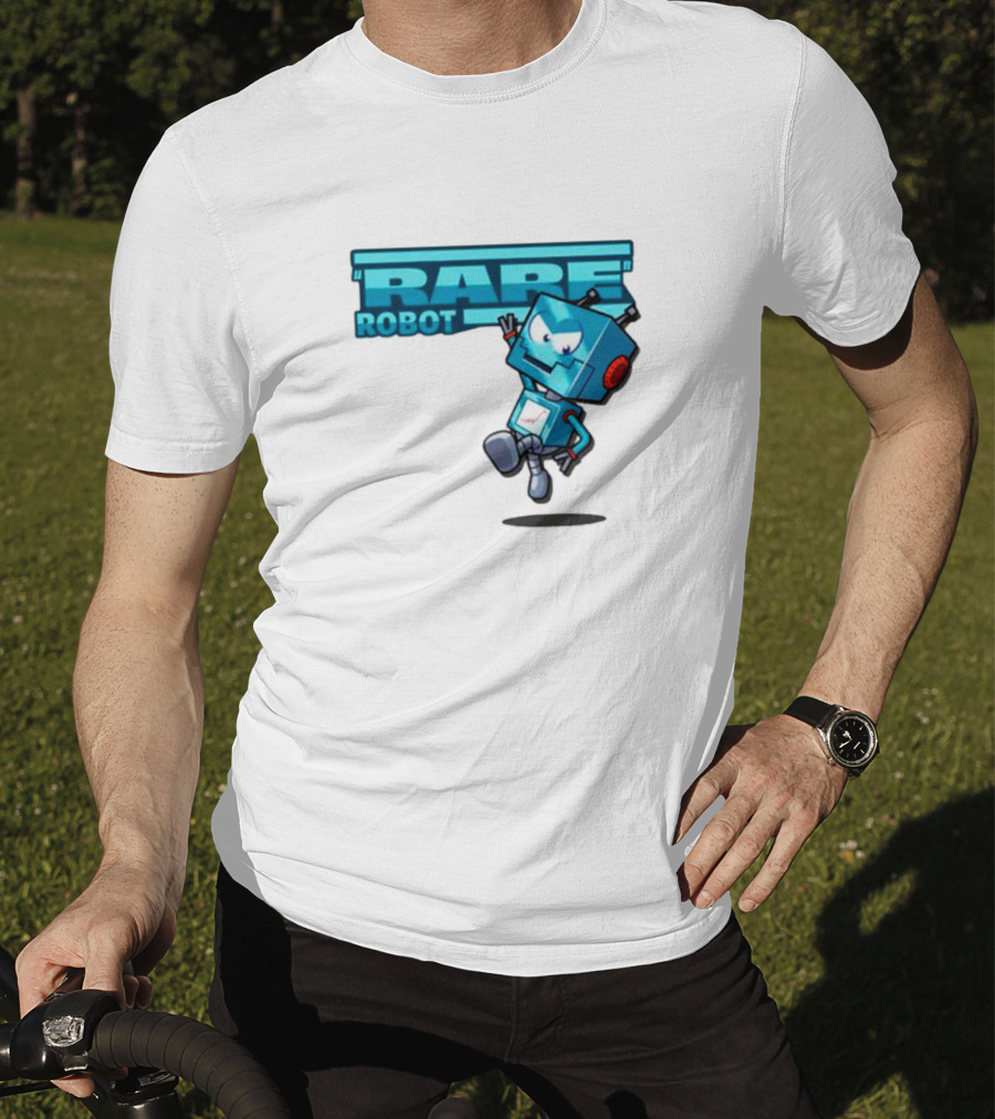 Rare Robot Character T-Shirt