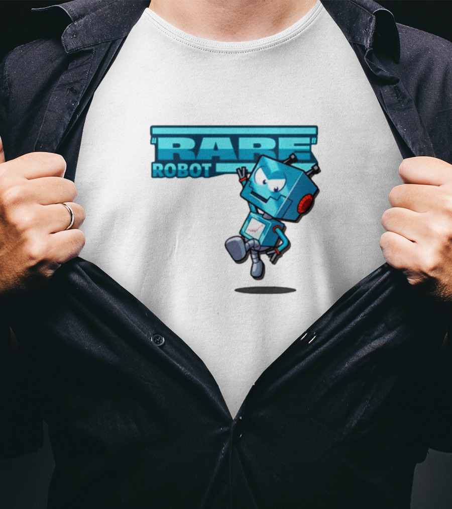 Rare Robot Character T-Shirt