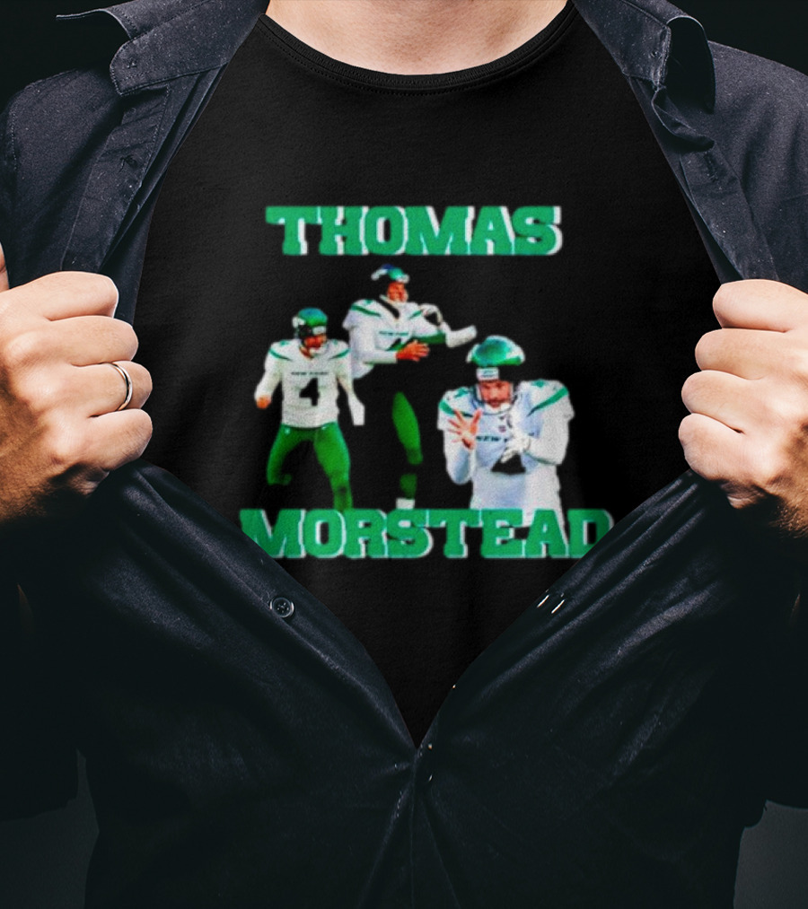 Thomas Morstead NY Jets Vintage Football T-Shirt