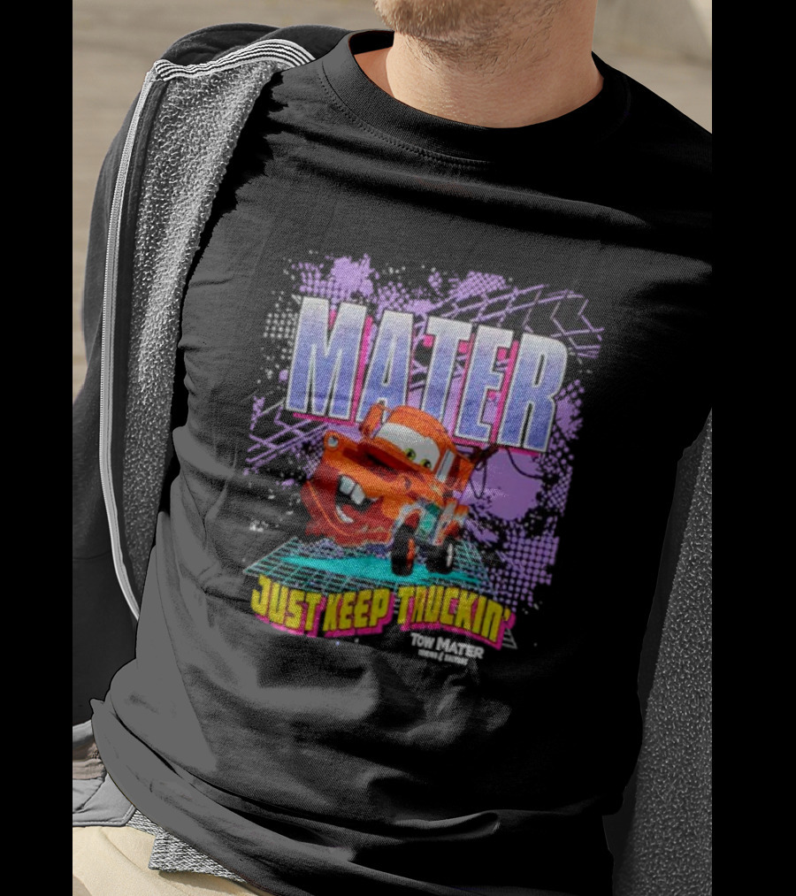 Mater Just Keep Truckin Tow Mater Disney Pixar Cars T-Shirt