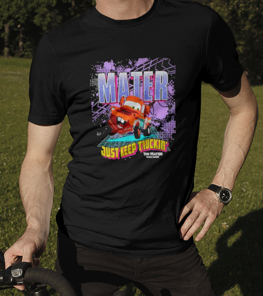 Mater Just Keep Truckin Tow Mater Disney Pixar Cars T-Shirt