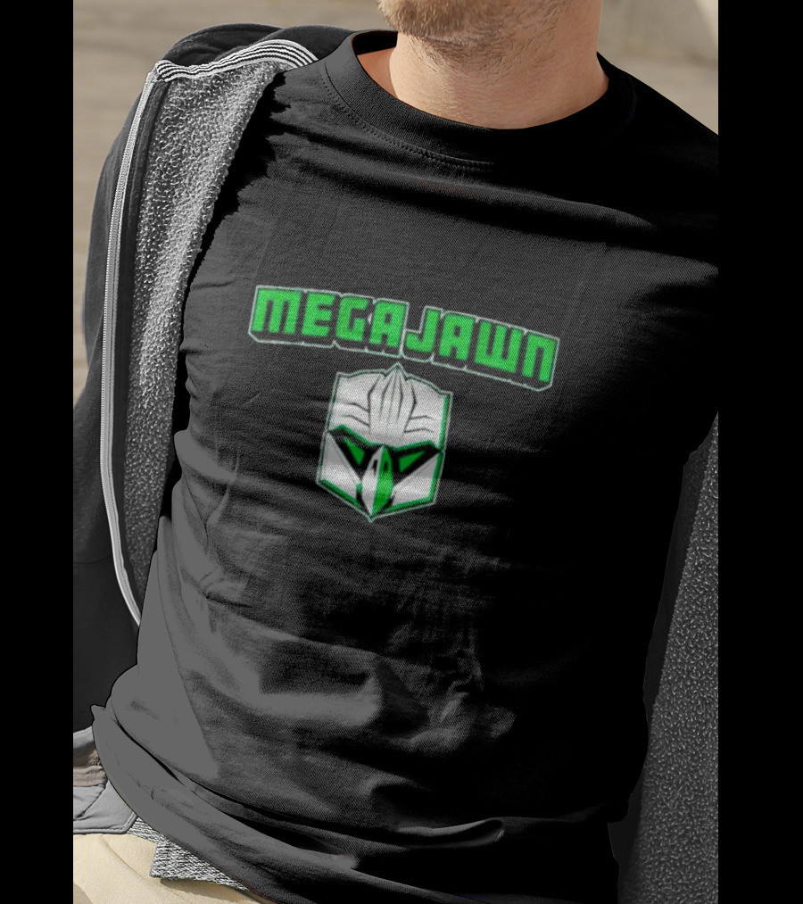 Philadelphia Eagles Mega Jawn Green Bird Emblem T-Shirt