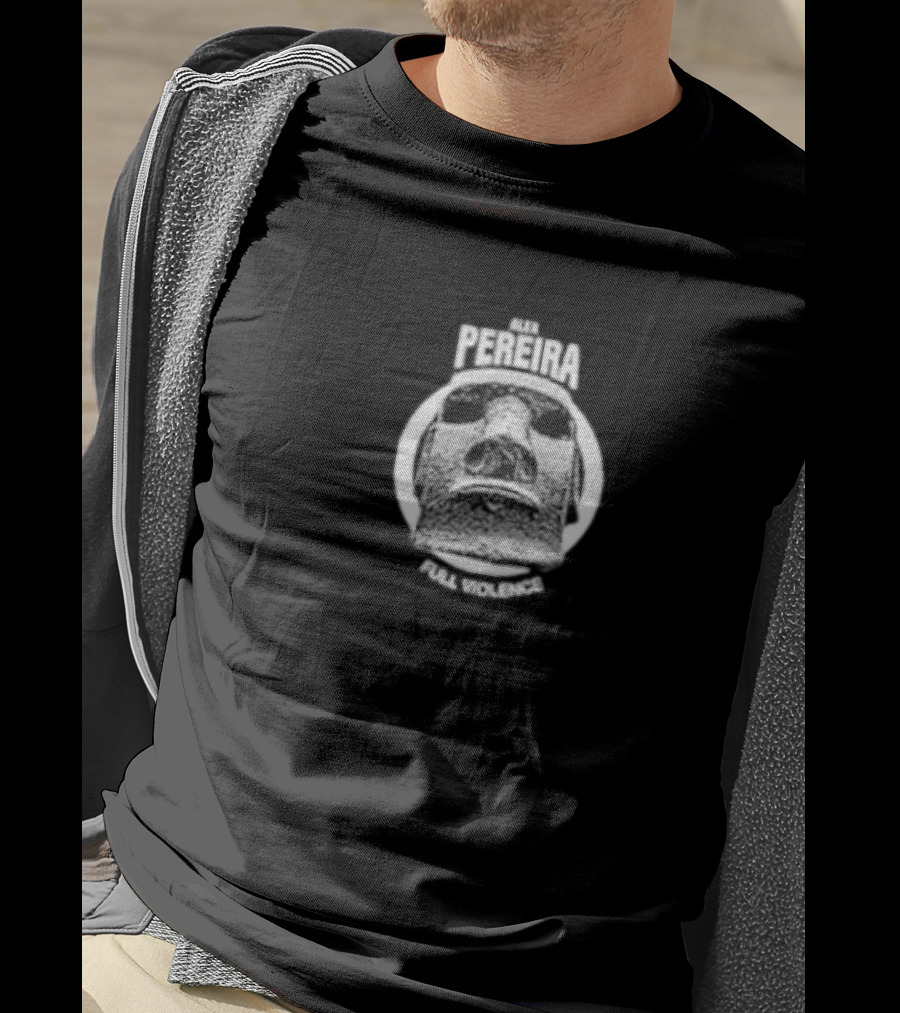 Alex Pereira Full Violence Easter Island Head T-Shirt