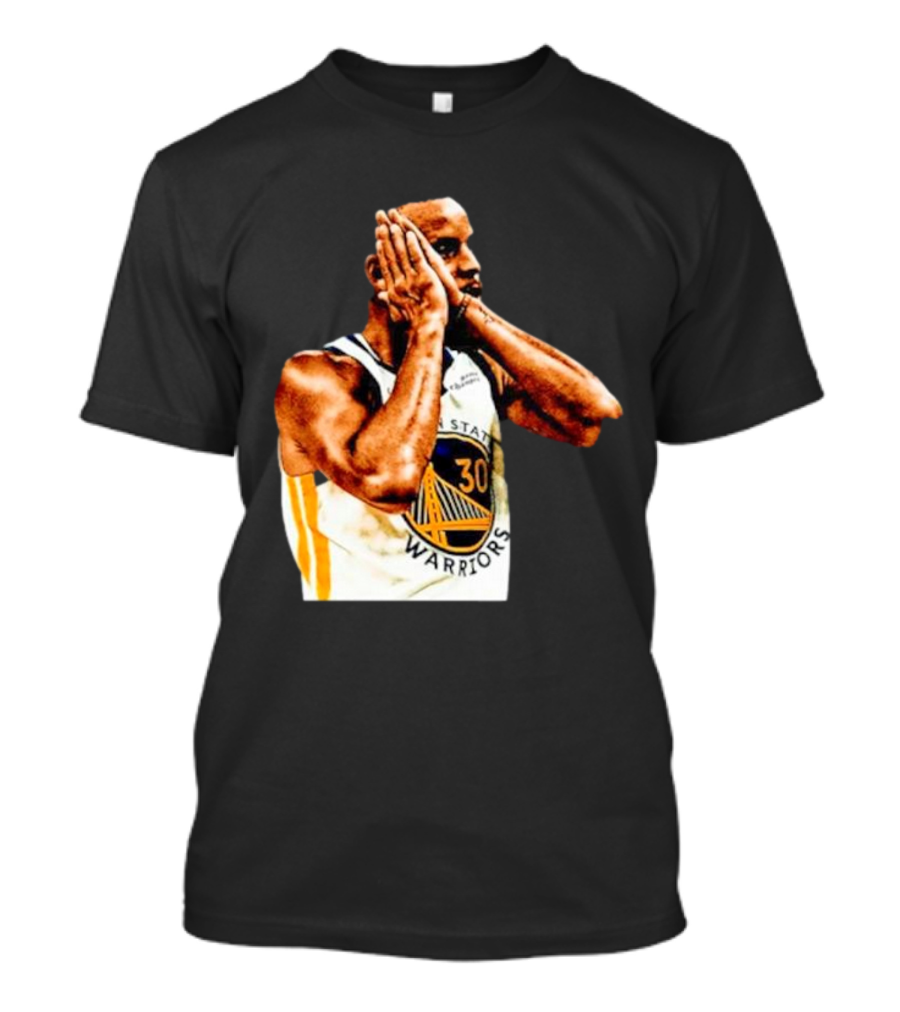 Golden State Warriors Stephen Curry Celebration Fan T-Shirt