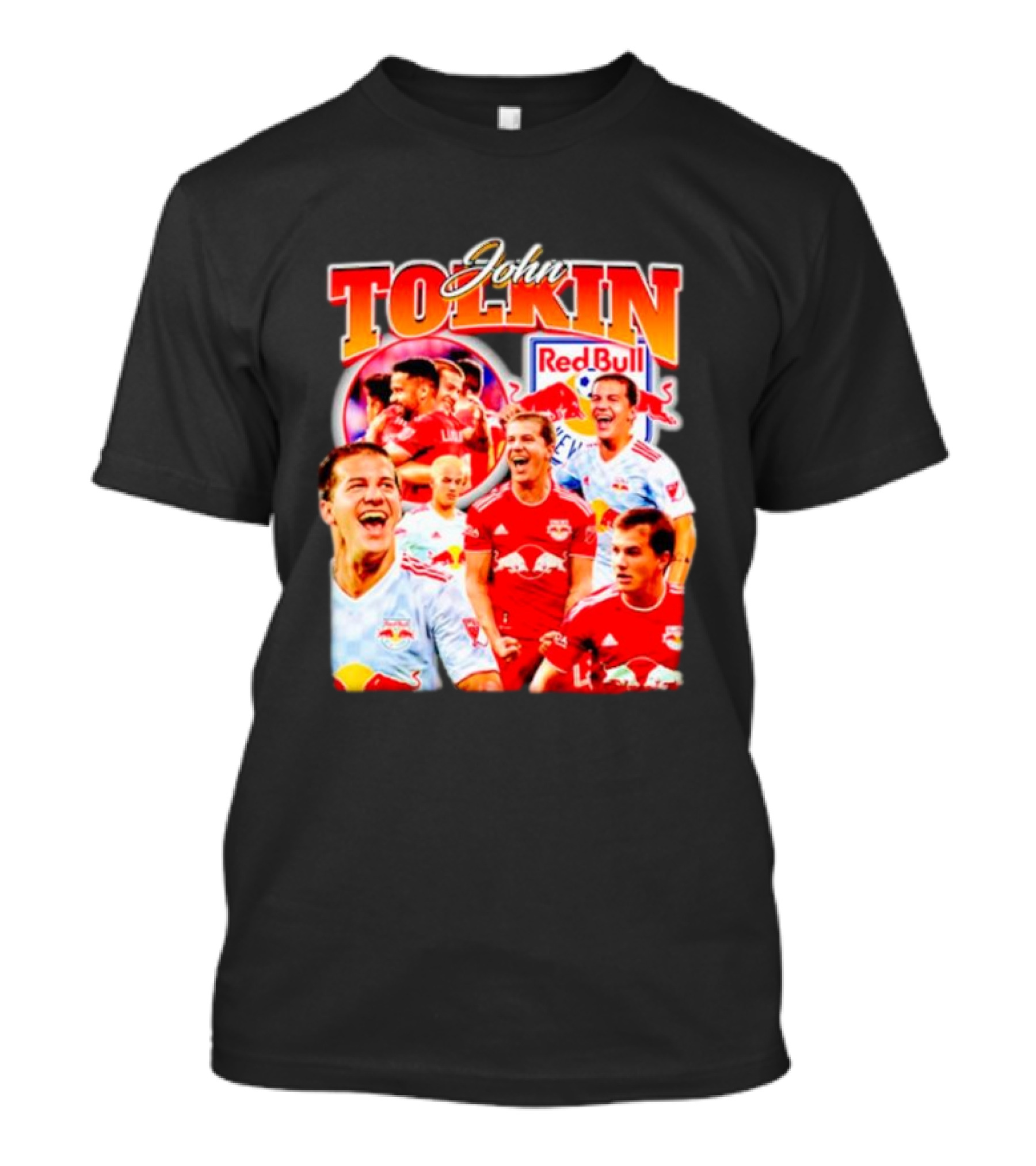 John Tolkin Red Bull Soccer Bootleg T-Shirt