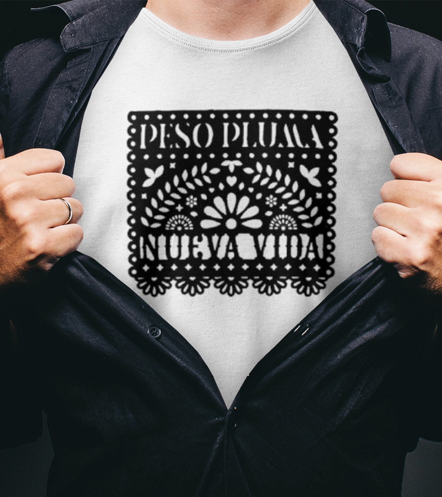 Peso Pluma Nueva Vida Papel Picado T-Shirt