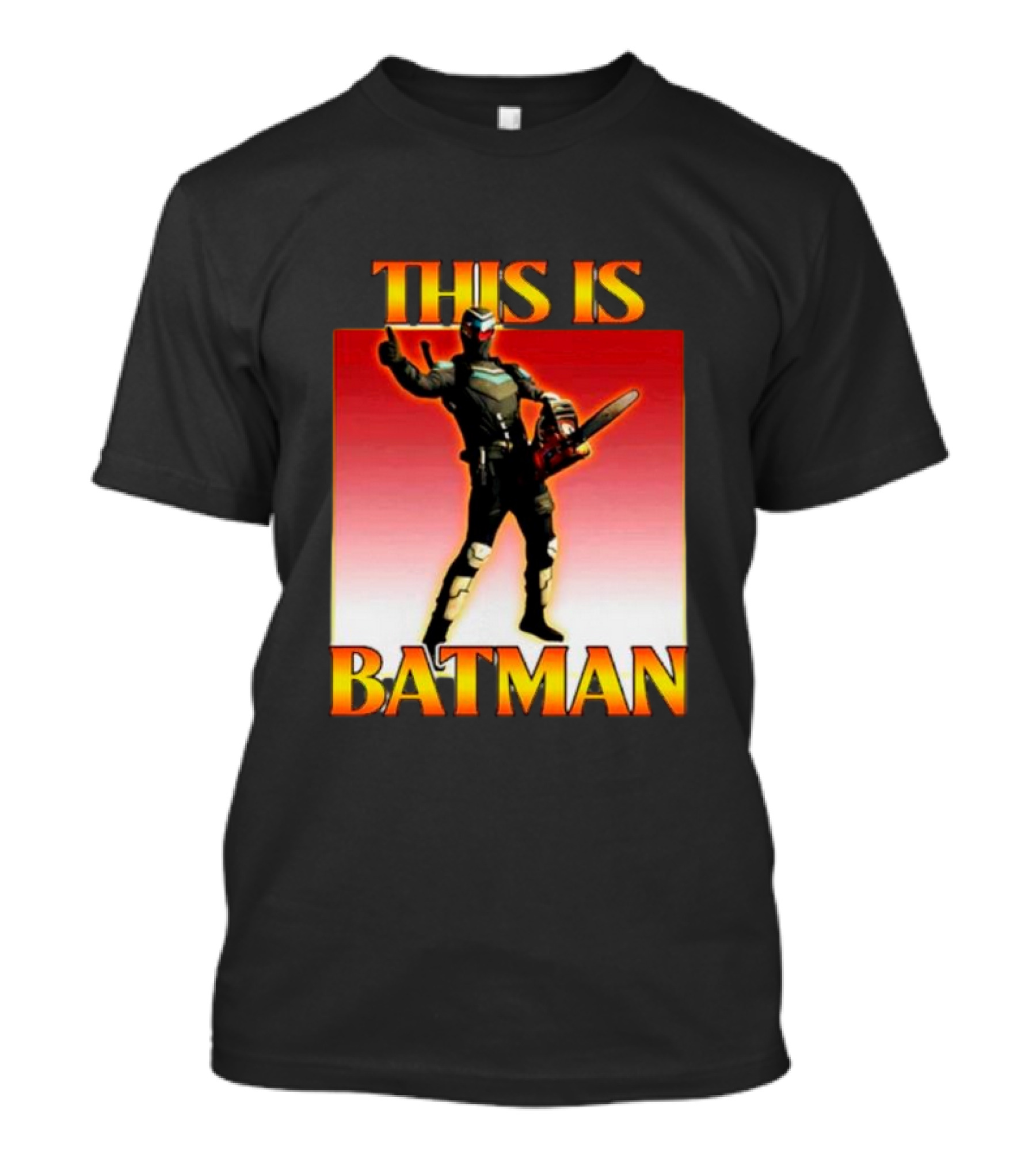 THIS IS BATMAN Chainsaw Hero T-Shirt