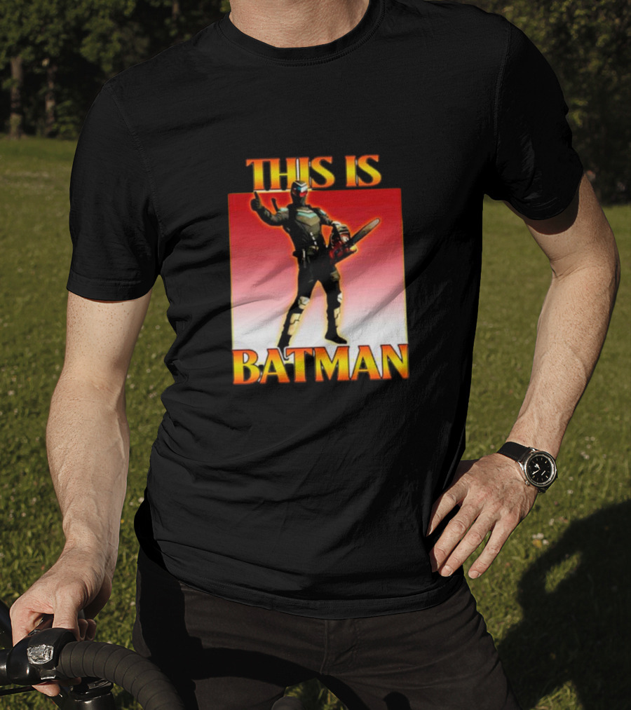 THIS IS BATMAN Chainsaw Hero T-Shirt