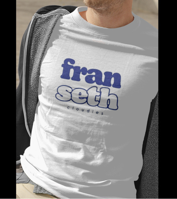 Fran Seth Cloudies Classic Text T-Shirt