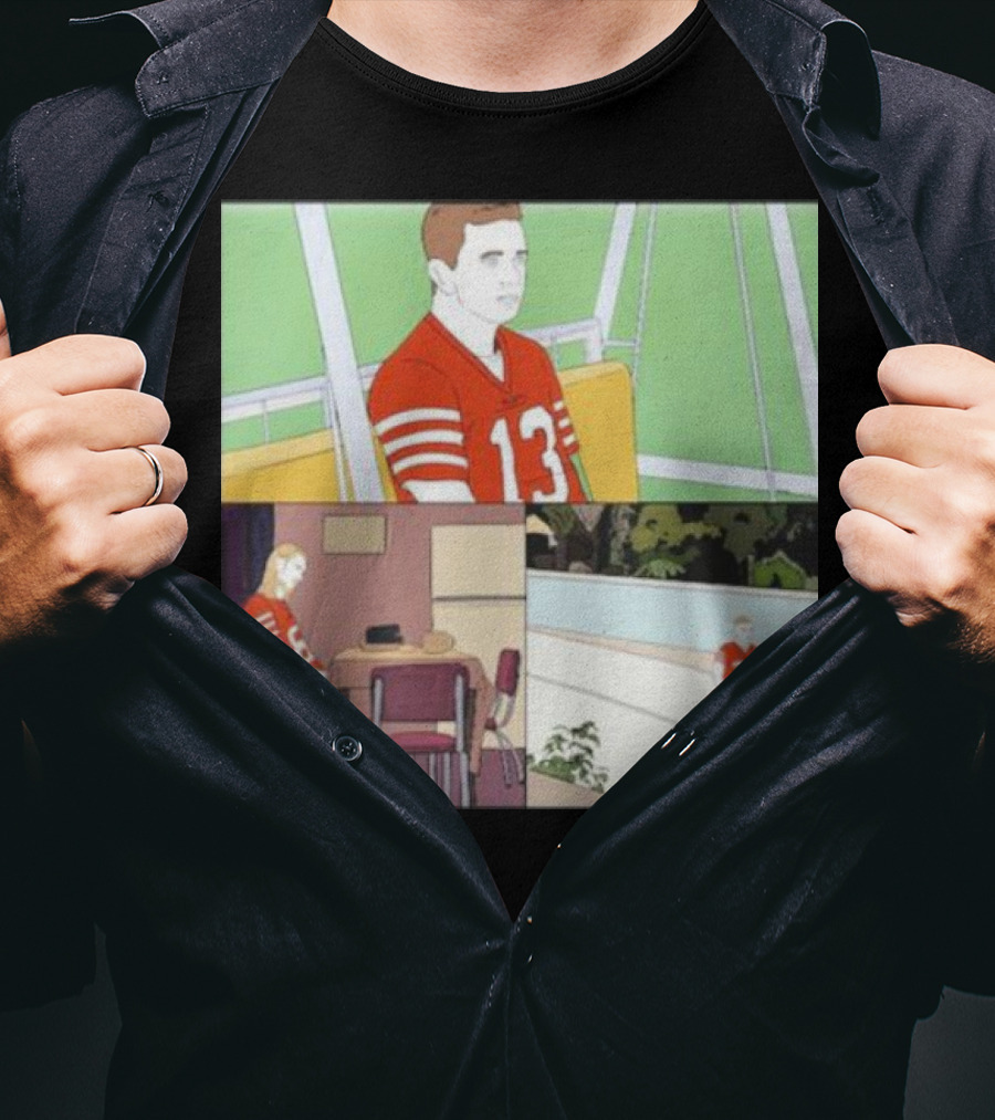 Bye Week Mood Football Reflection Trio T-Shirt