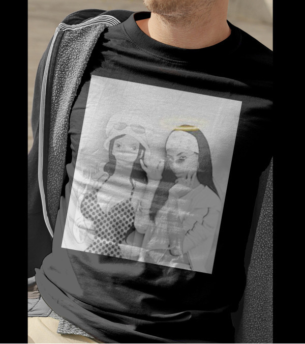 Aaliyah X Nico Robin One Piece Halo Bandana Duo T-Shirt