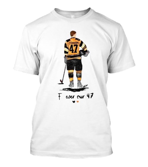Adam Johnson Forever Our 47 Hockey T-Shirt