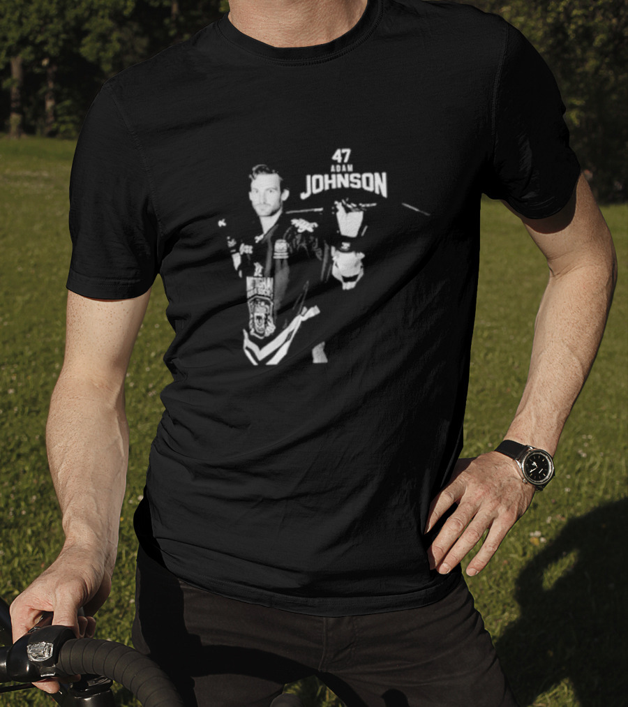 Adam Johnson 47 Memorial Ice Hockey Legend T-Shirt