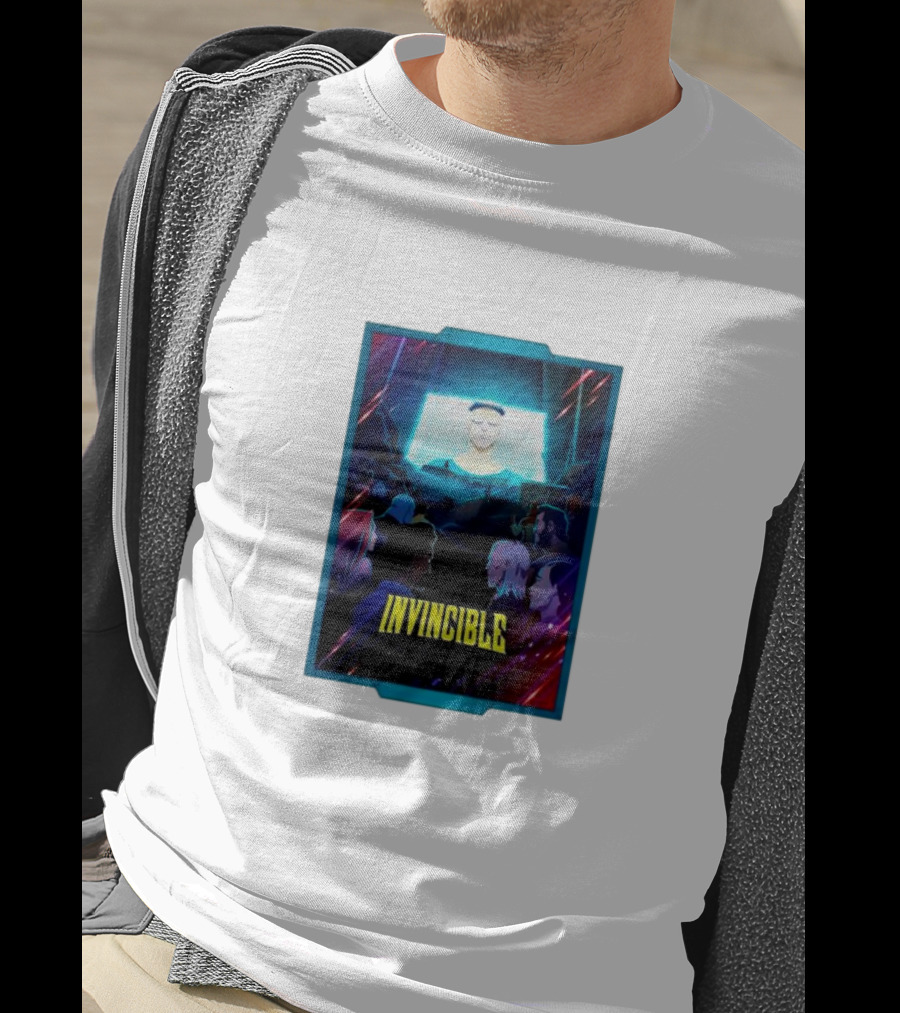 Invincible Season Two Episode One Animated Characters And Vibrant Colors T-Shirt