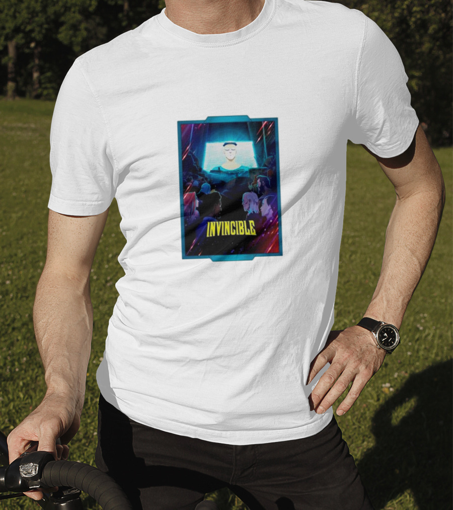 Invincible Season Two Episode One Animated Characters And Vibrant Colors T-Shirt