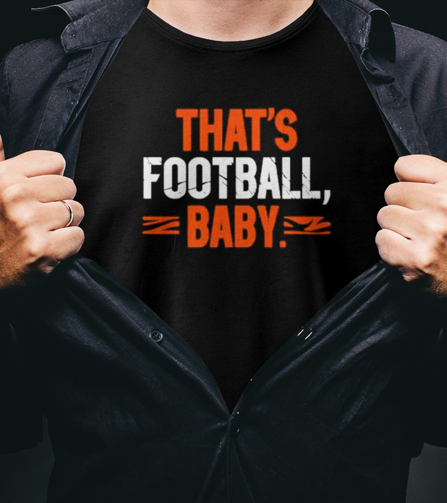 Cincinnati That’s Football Baby Orange T-Shirt